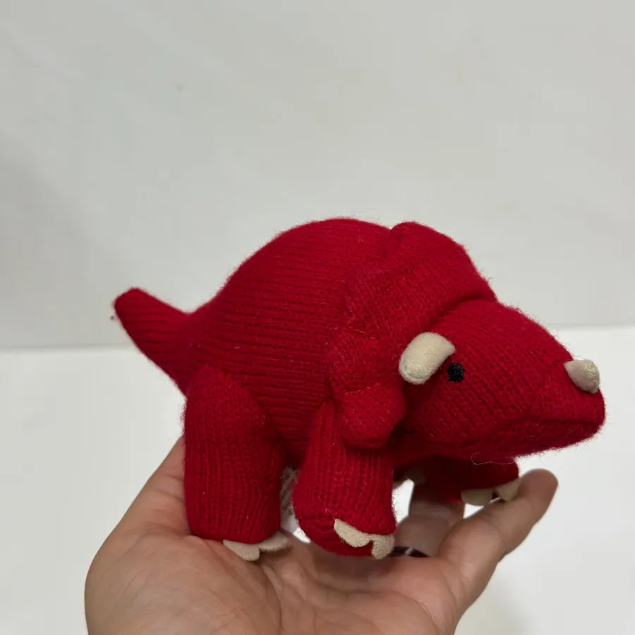 عروسک بافتنی جغجغه ای