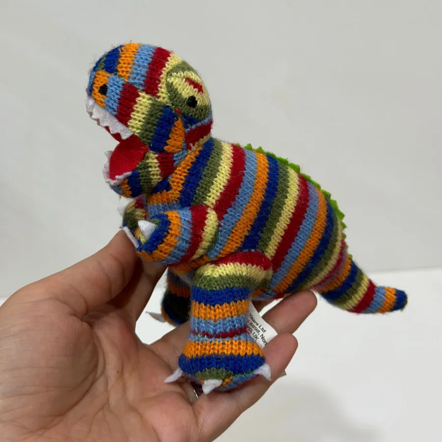 عروسک بافتنی جغجغه ای