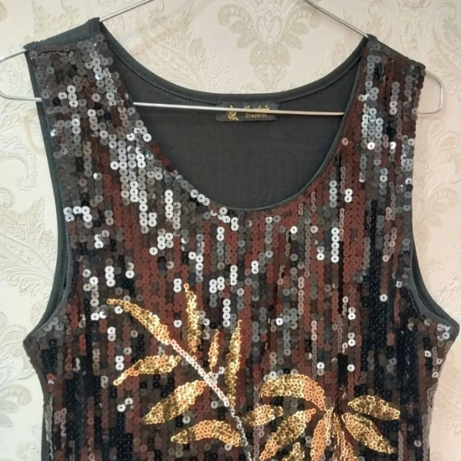 لباس مهمونی پولکی