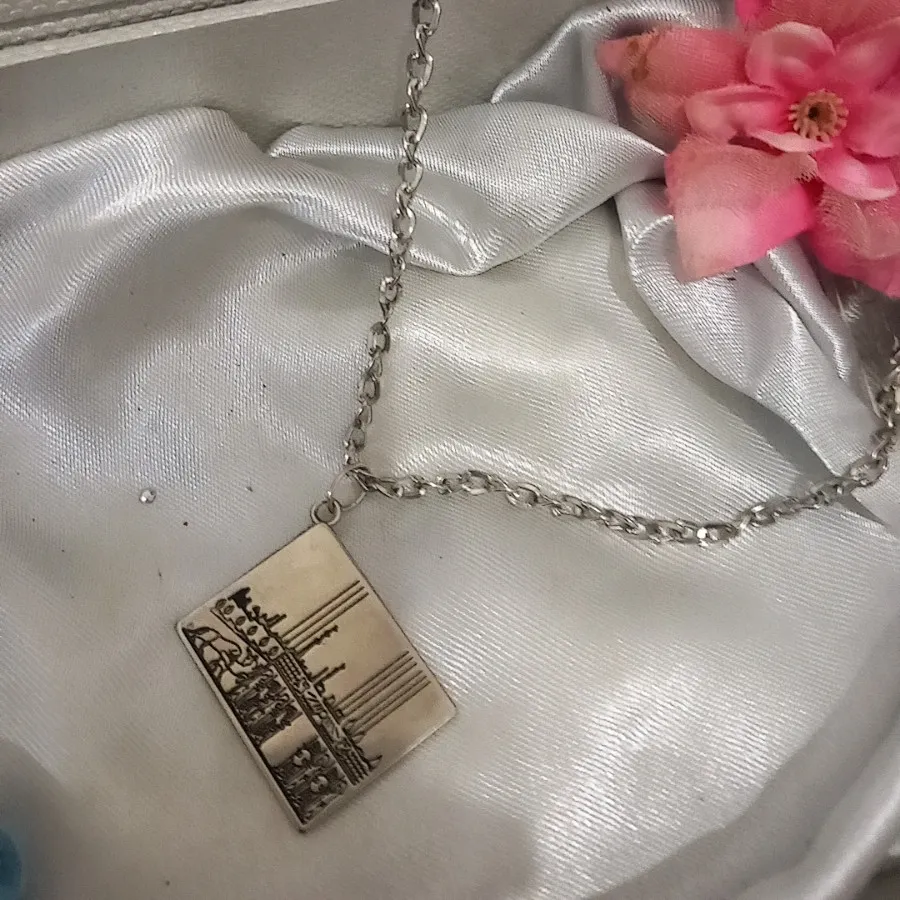 گردنبند استیل رنگ ثابت