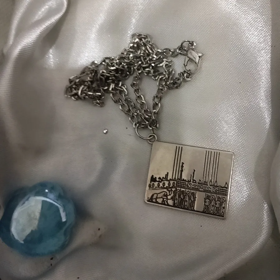 گردنبند استیل رنگ ثابت