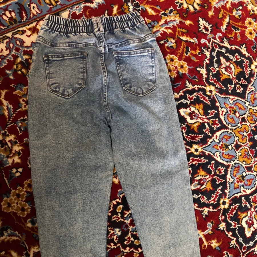 شلوار مام فیت جین