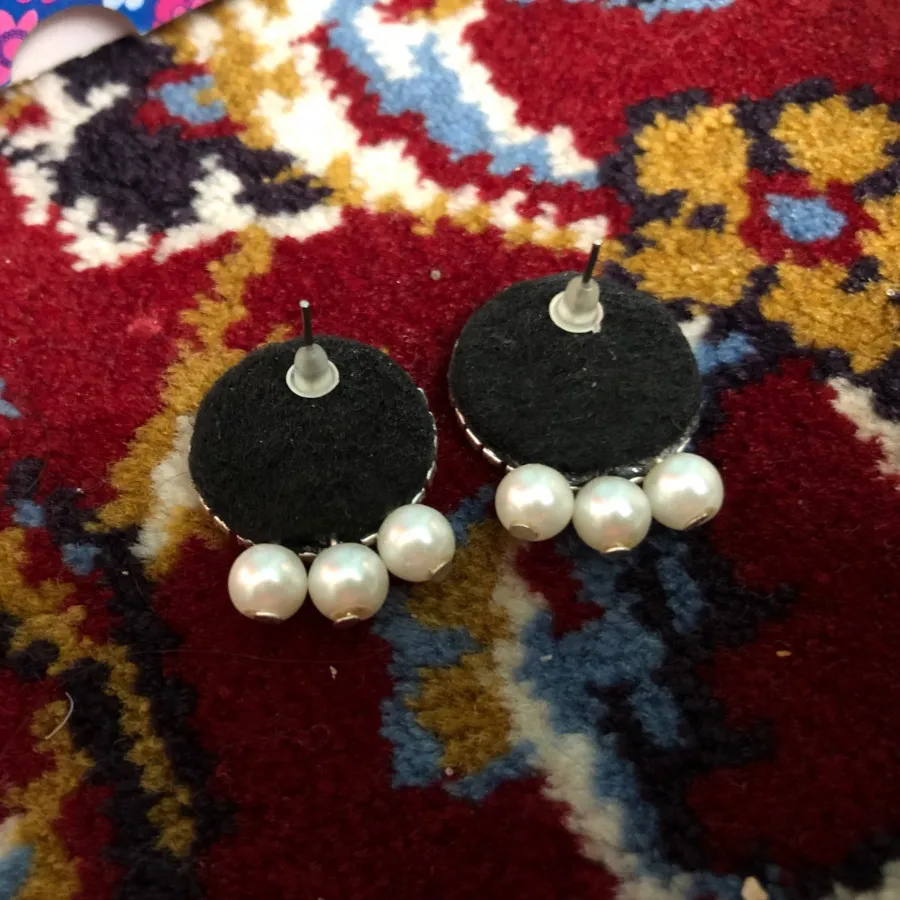 گوشواره شیرخورشید مروارید