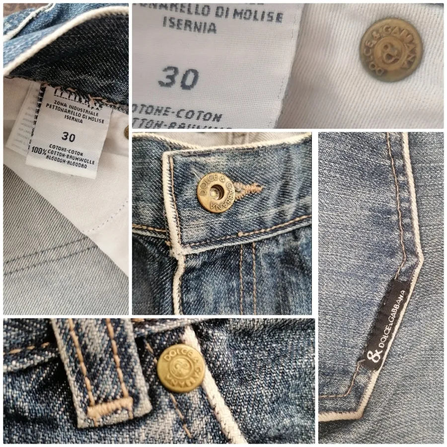 شلوار جین D&G اورجینال