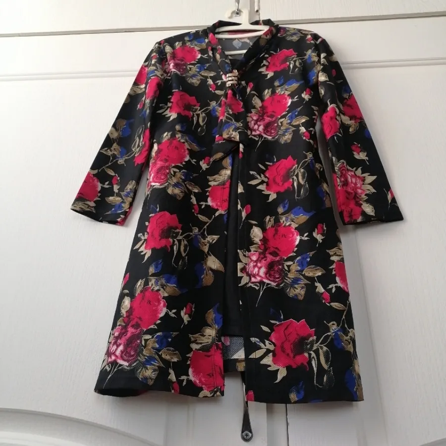 پیراهن بلند کراواتی دوتیک