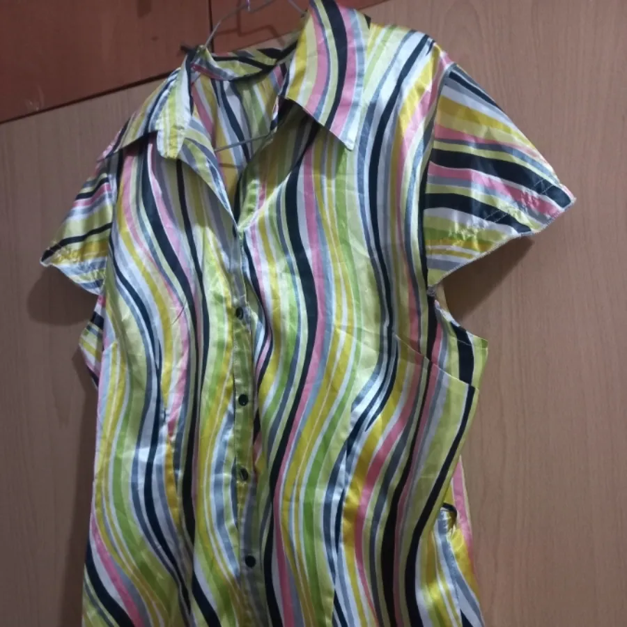 شومیز ساتن خارجی برند