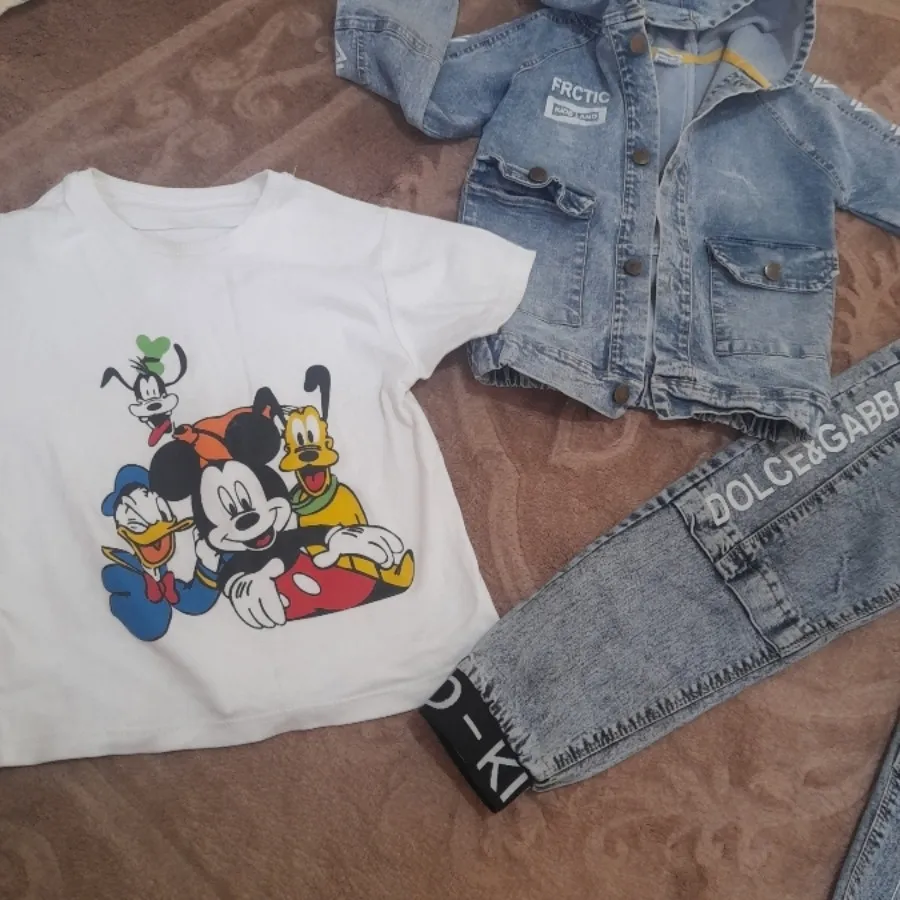 سه تیکه جین