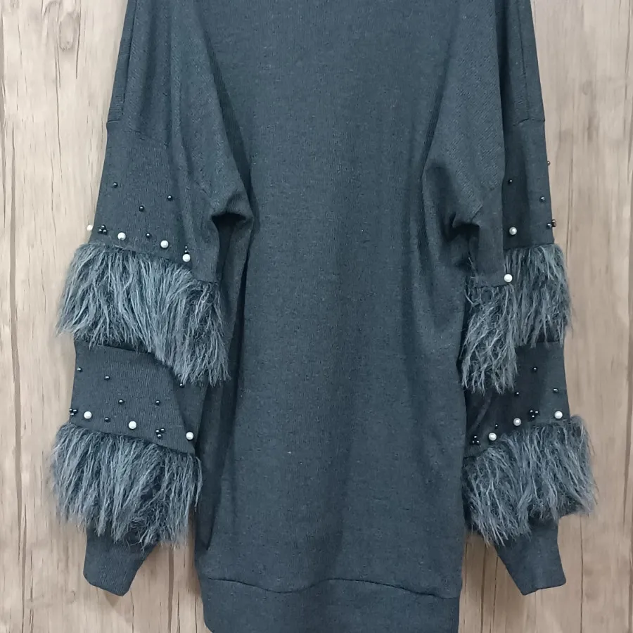 دوتیکه دامن ساسبندی بافت