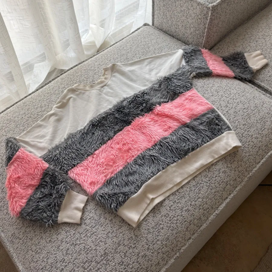 بلوز گرم با خزرنگی