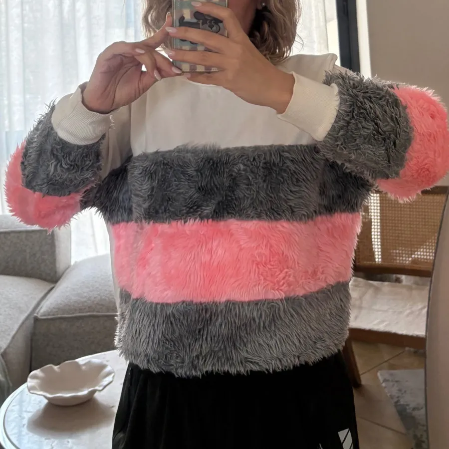 بلوز گرم با خزرنگی