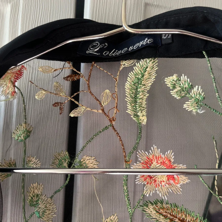 شومیز شیشه ای گلدوزی