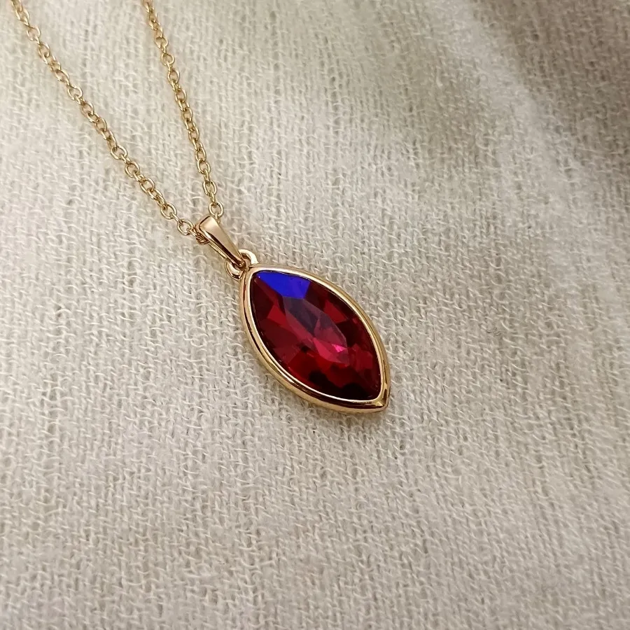 گردنبند تک سنگ شیک