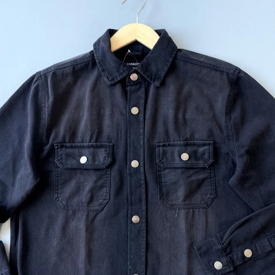 کت جین مردانه برند LIVERG