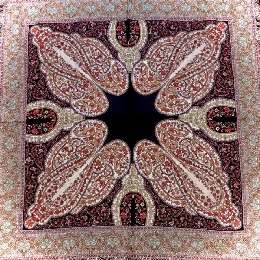 روسری قواره بزرگ نخی