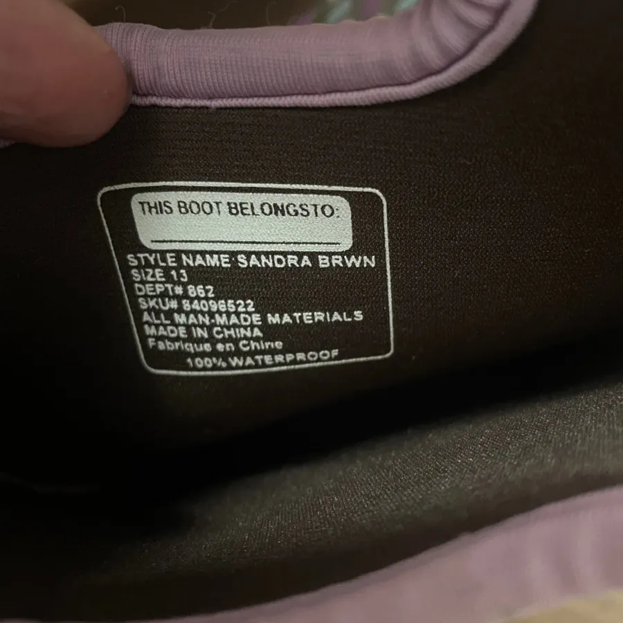 رین بوت دخترانه