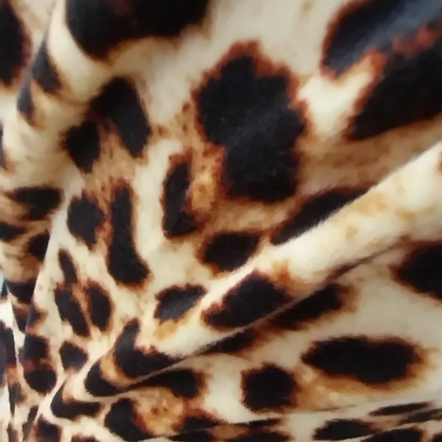 شلوار مخمل پلنگی