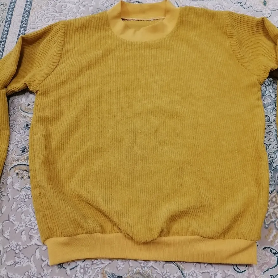 بلوز مخمل کبریتی