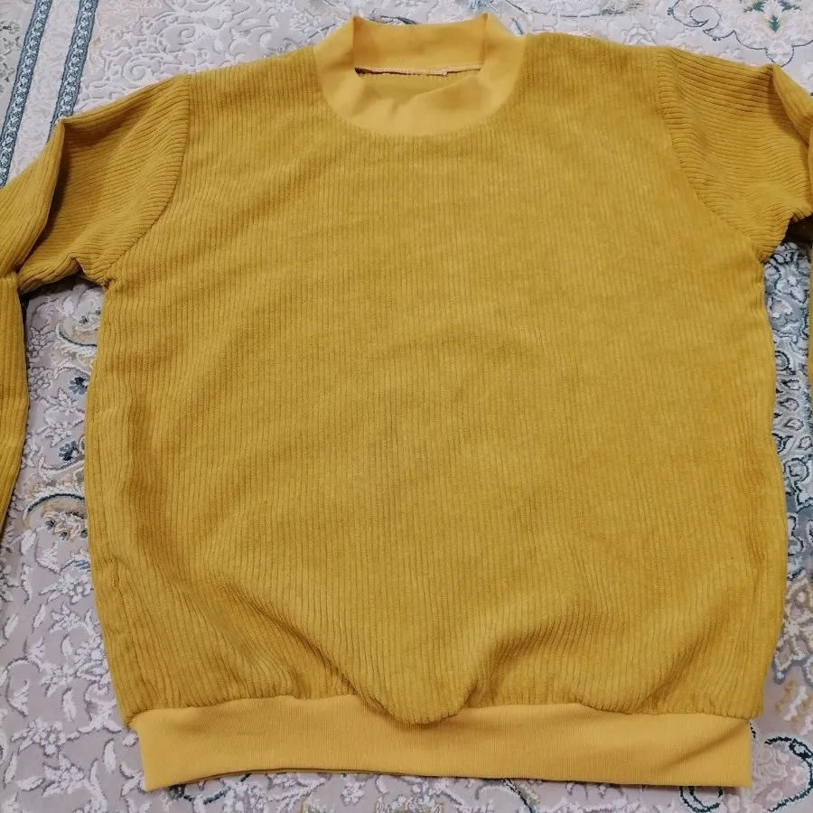 بلوز مخمل کبریتی