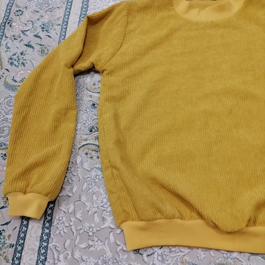 بلوز مخمل کبریتی