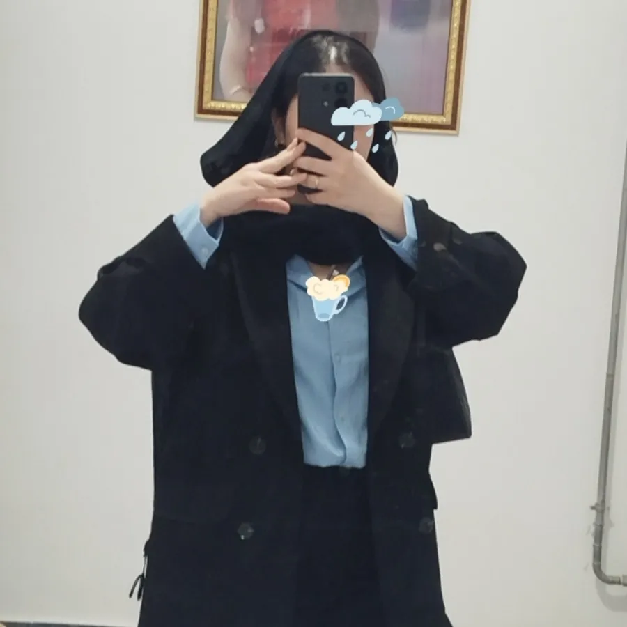 شومیز بیسیک آبی