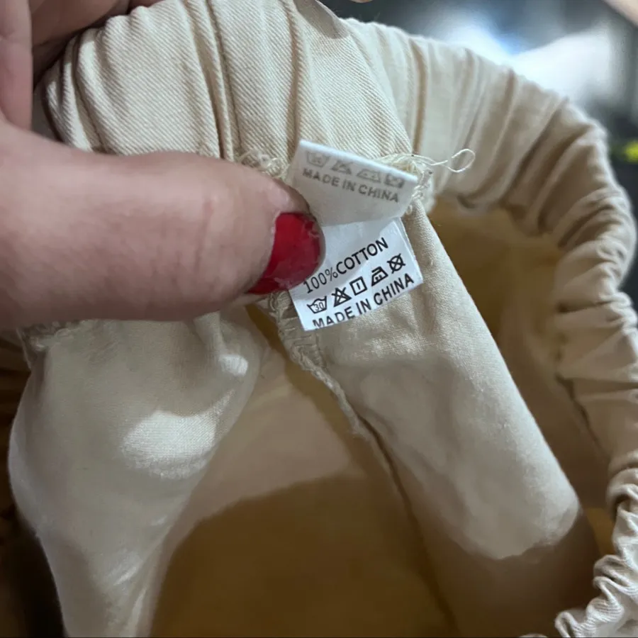 شلوار کتان وارداتی