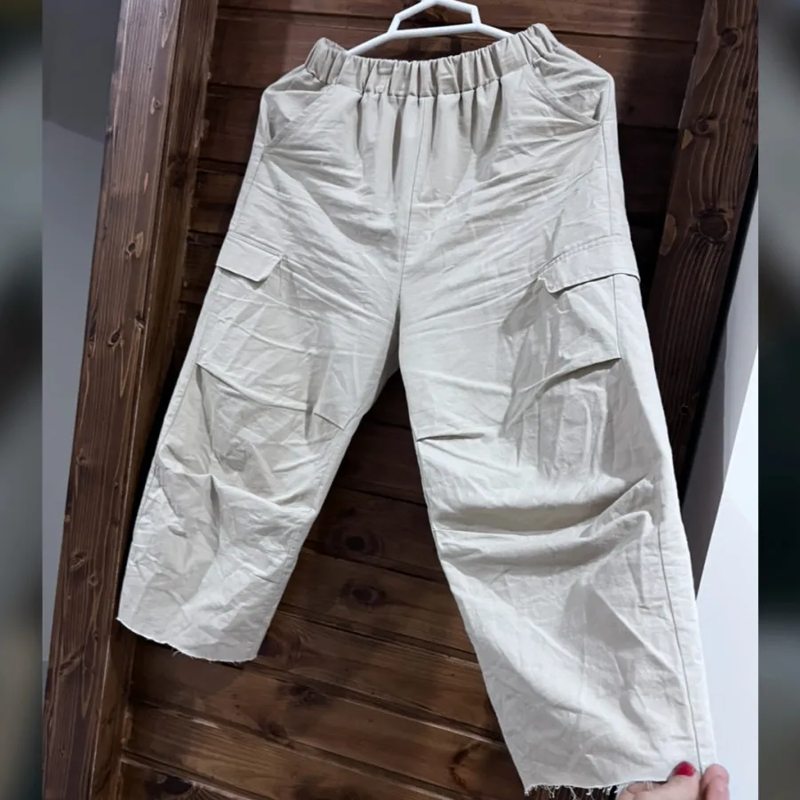 شلوار کتان وارداتی