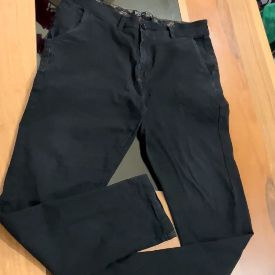 شلوار کتان راسته