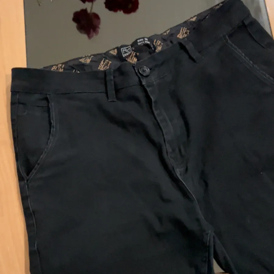 شلوار کتان راسته