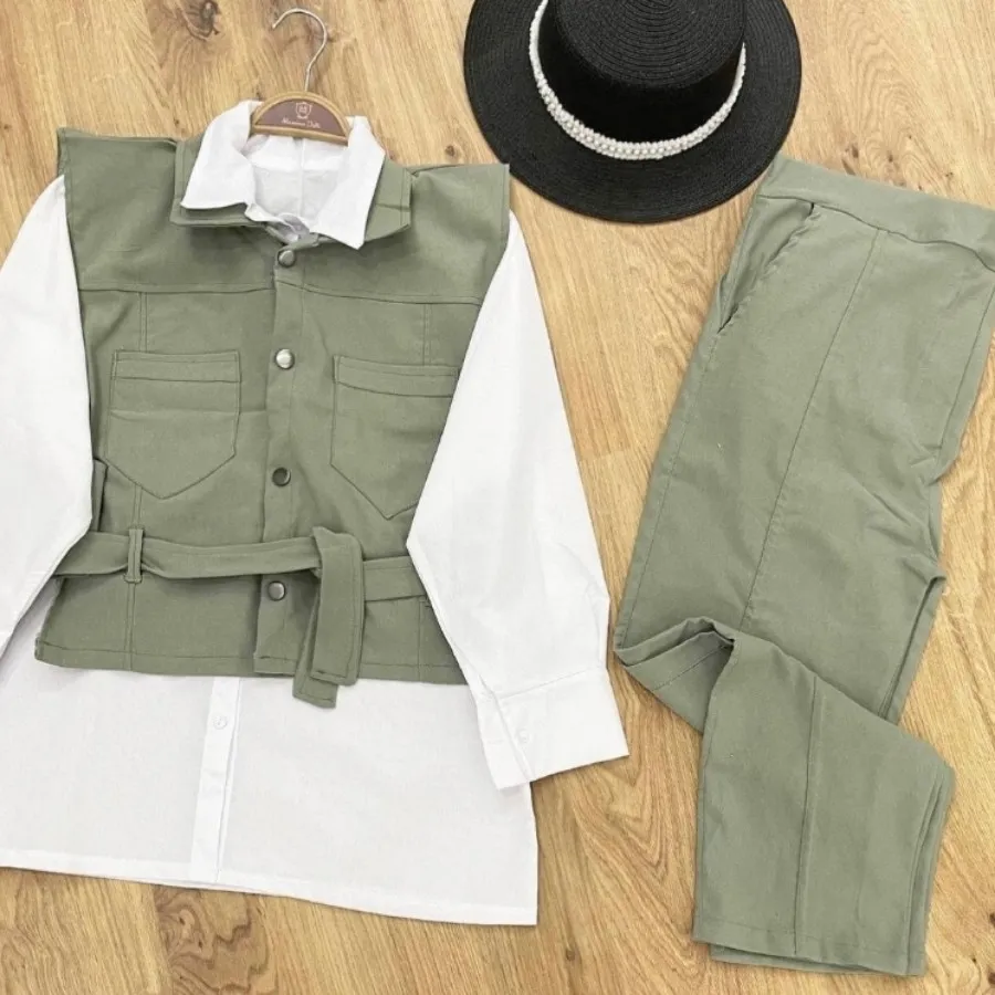 شومیز شلوار جلیقه