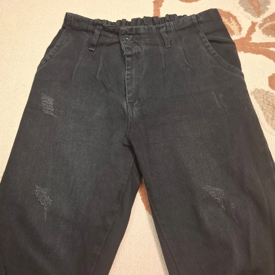 مام استایل جین ذغالی