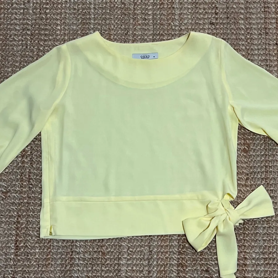 شومیز دخترانه زرد کره ای