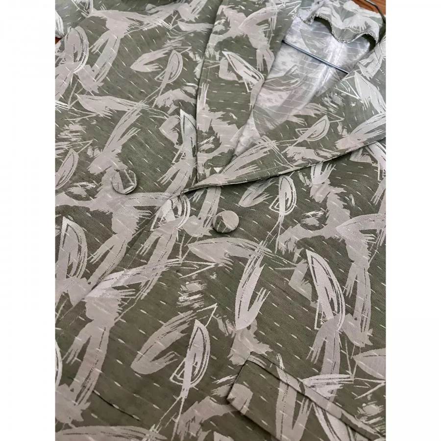 کت ژاکارد کوک دوزی