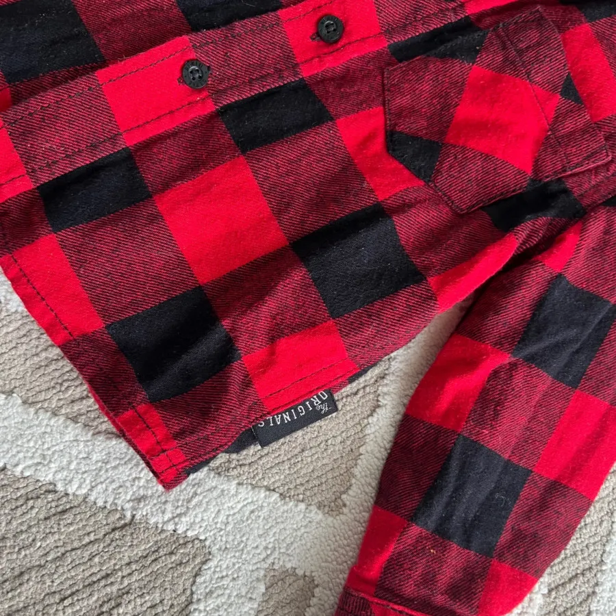 پیراهن چهارخونه