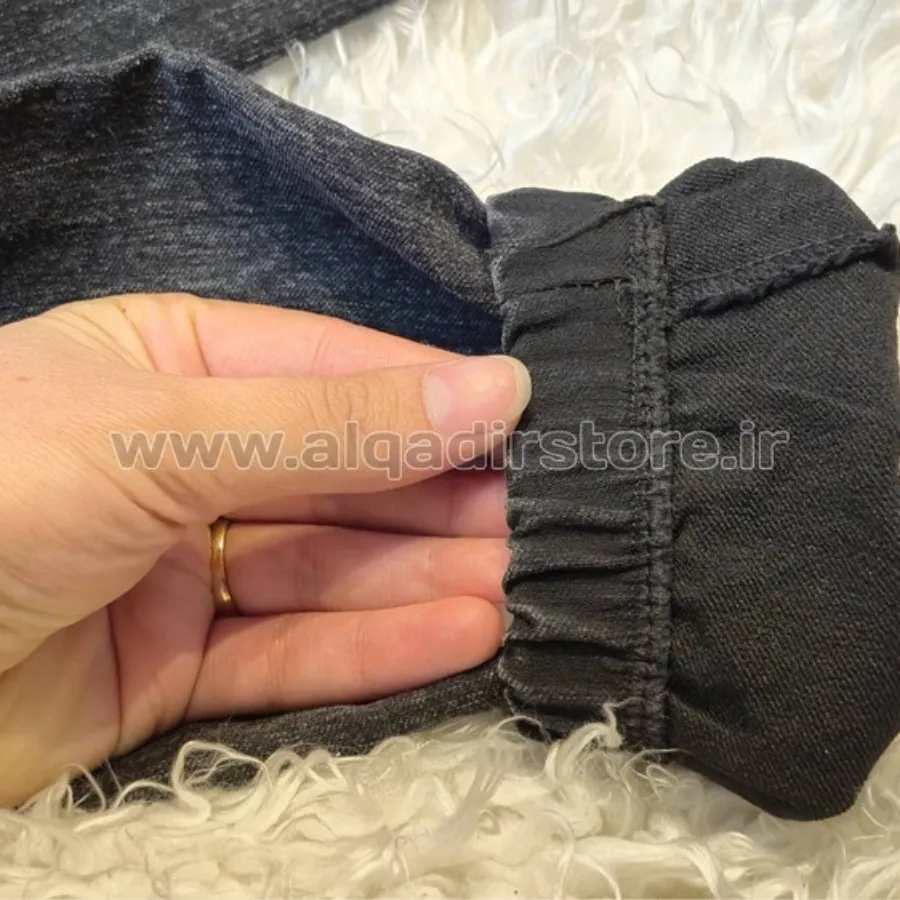 شلوار نیل مردانه ذغالی