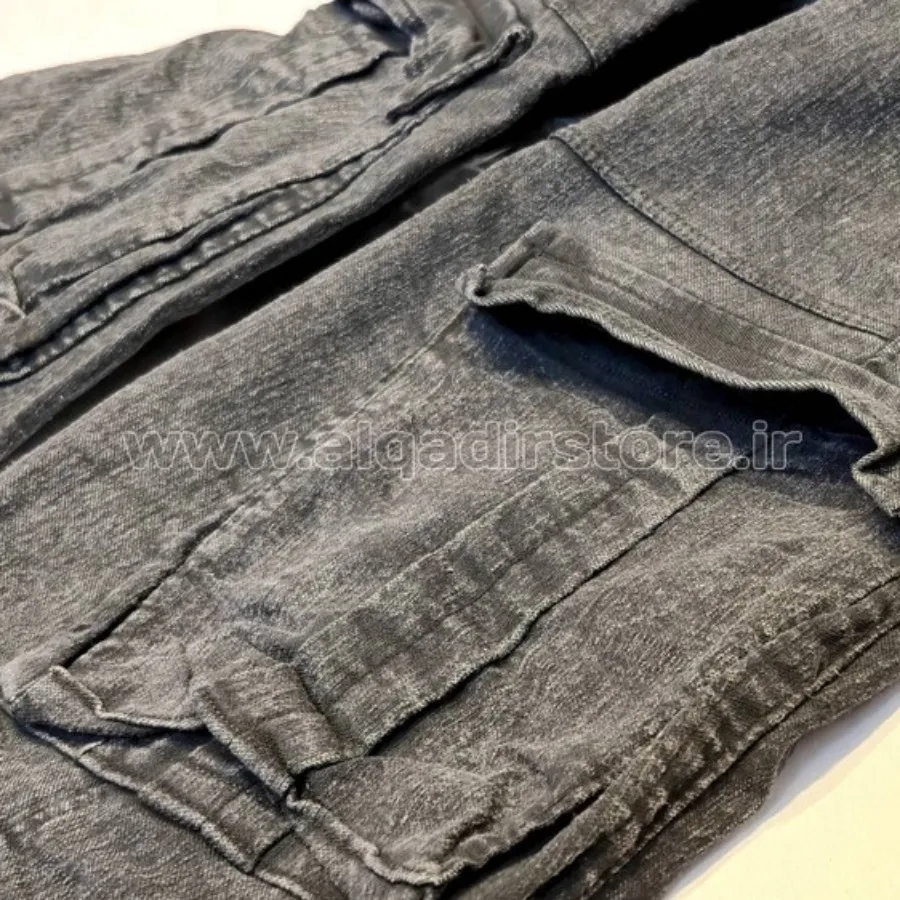 شلوار نیل مردانه ذغالی