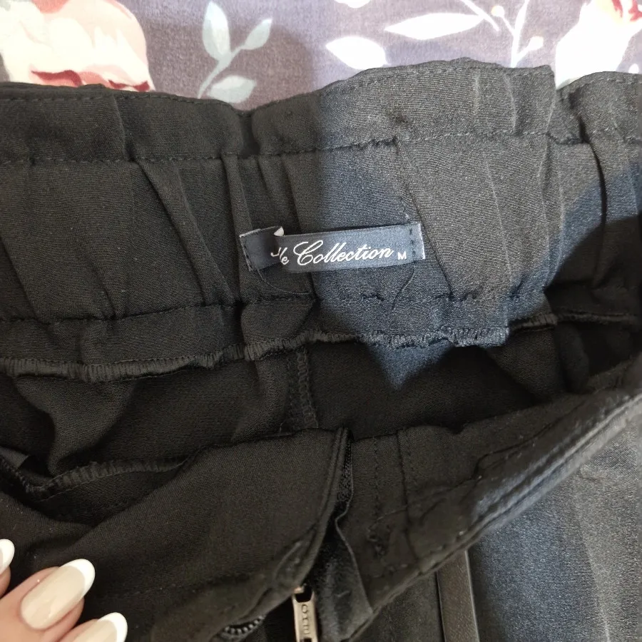 شلوار کرپ مجلسی کمربنددار