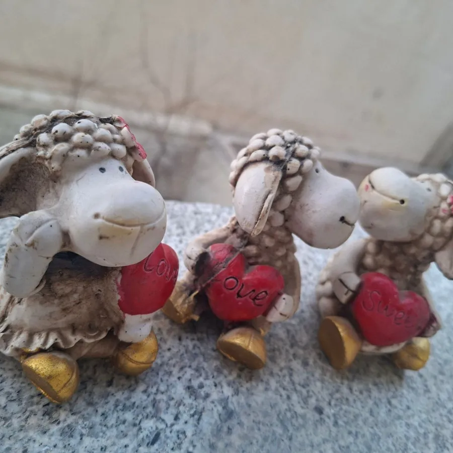 مجسمه 3 عددی گوسفند
