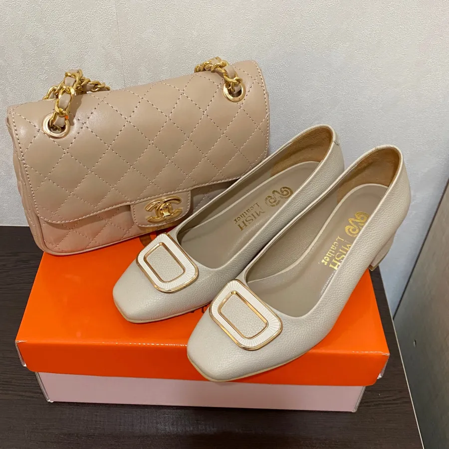 کیف و کفش مجلسی چرم میش