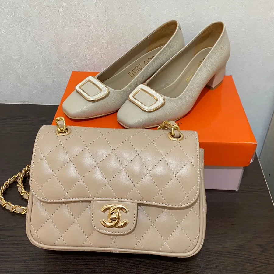 کیف و کفش مجلسی چرم میش