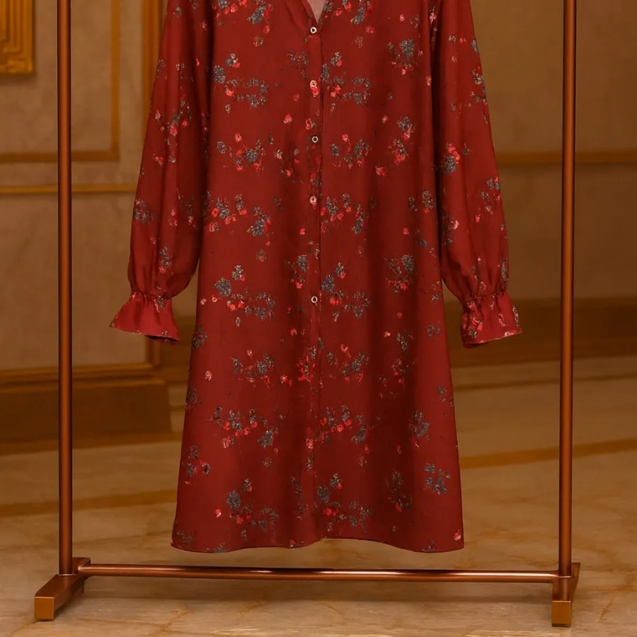 پیراهن فلورال