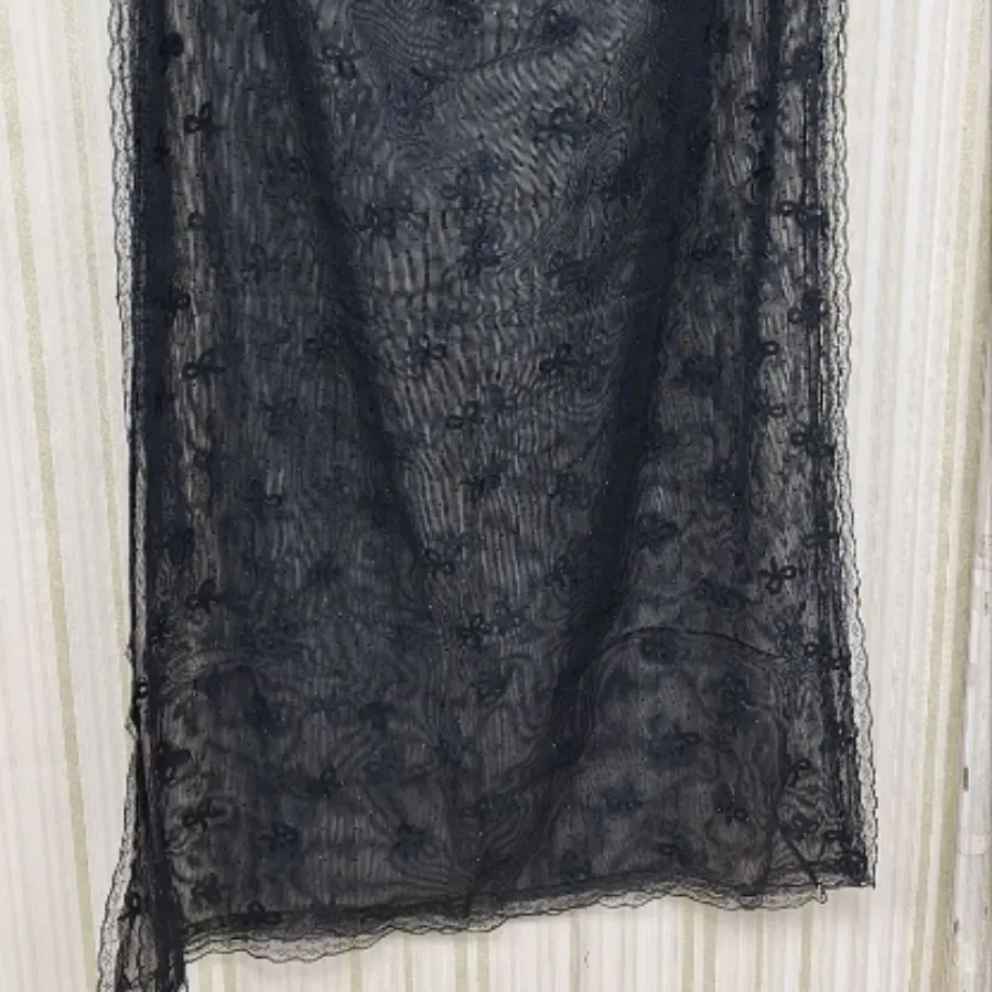 شال مجلسی مشکی