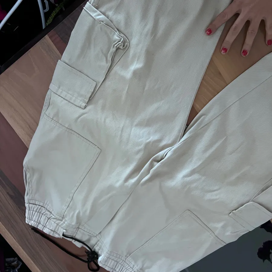 شلوار کتان کارگو