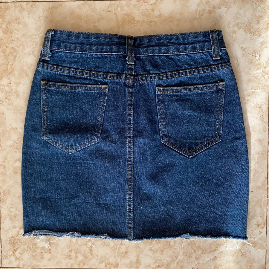 دامن جین سایز 34