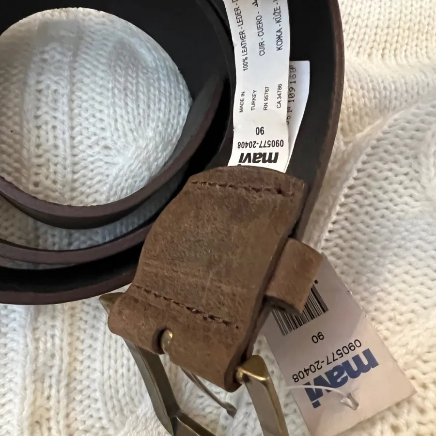 کمربند چرم mavi