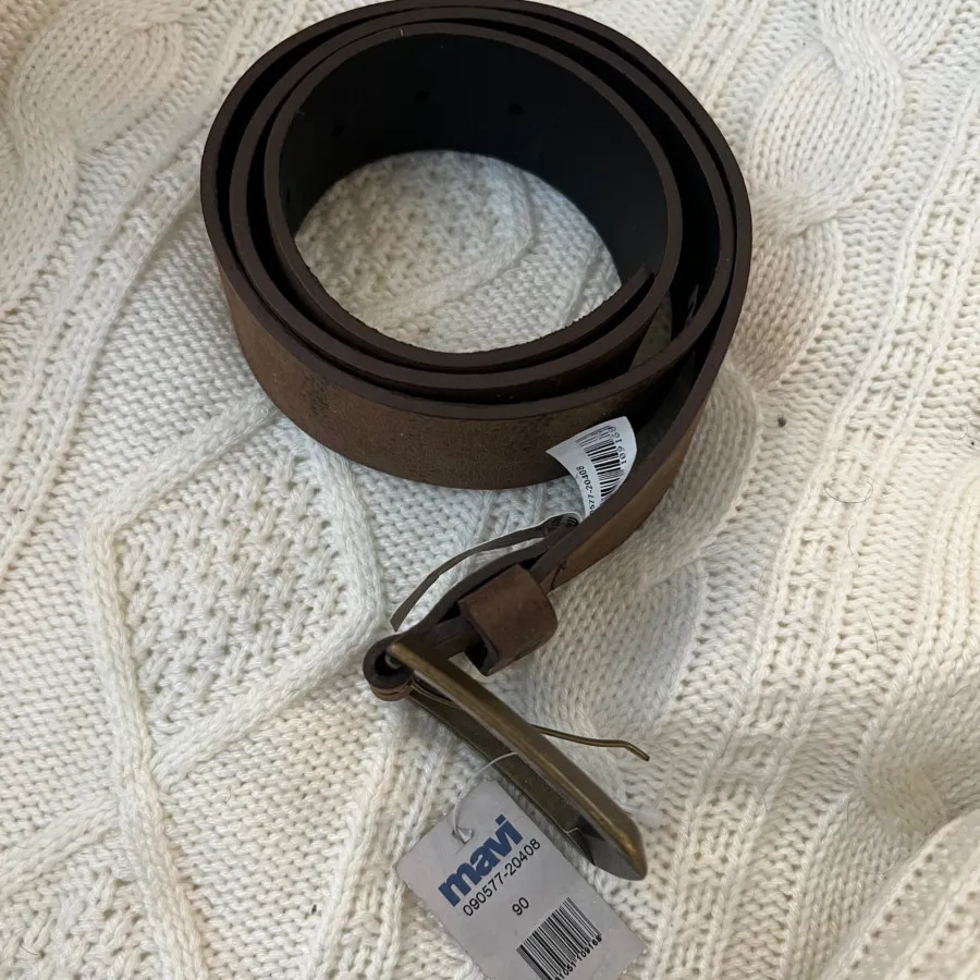 کمربند چرم mavi