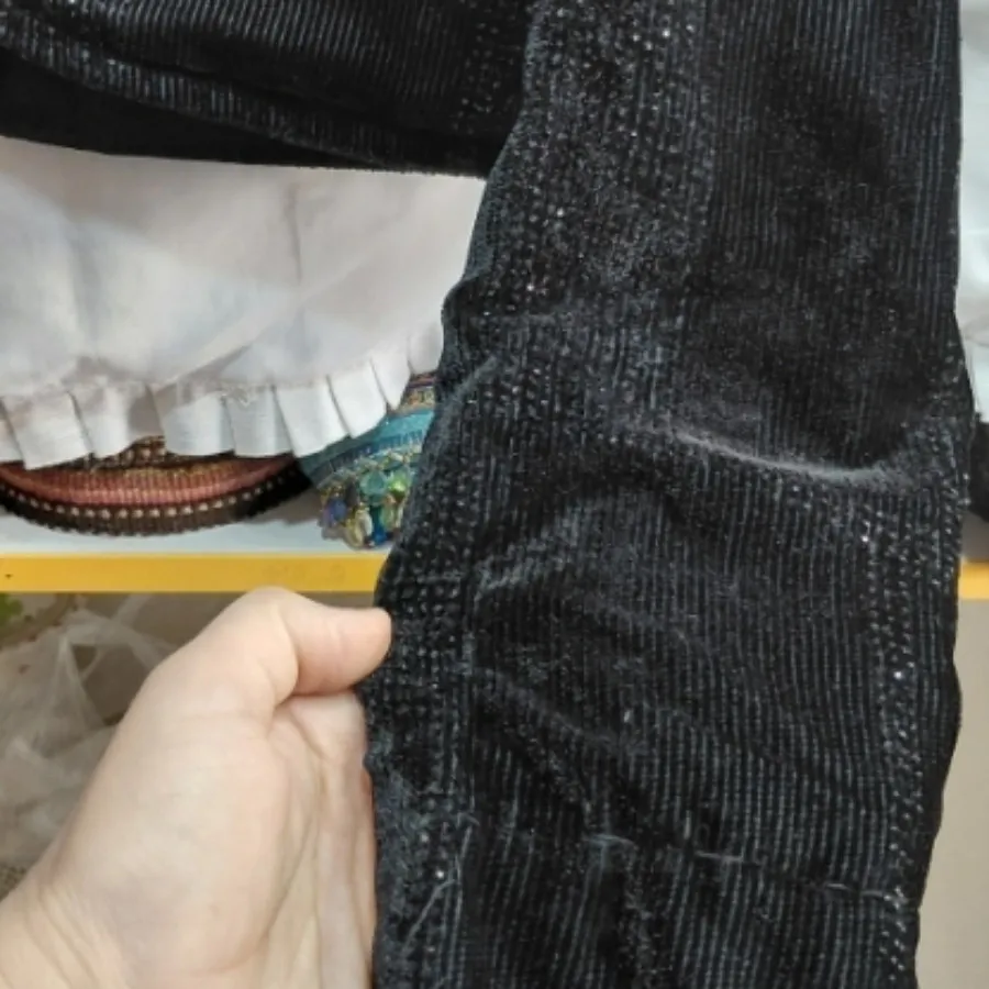 کراپ کت مخمل