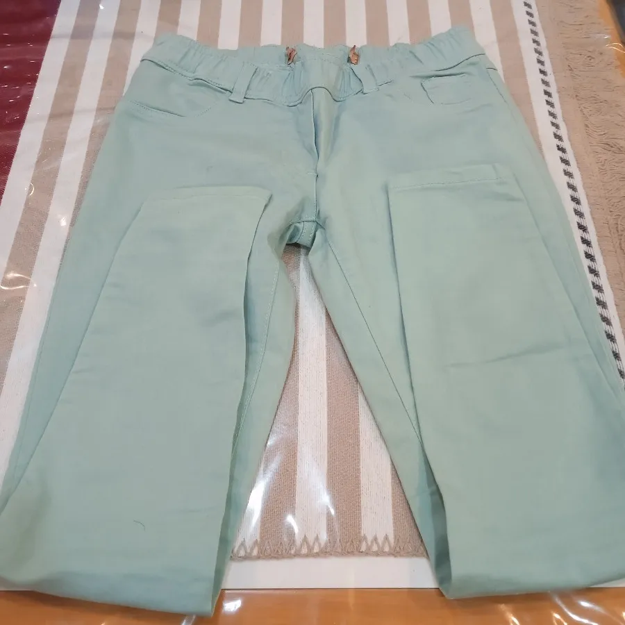 شلوار کتان کش ترک