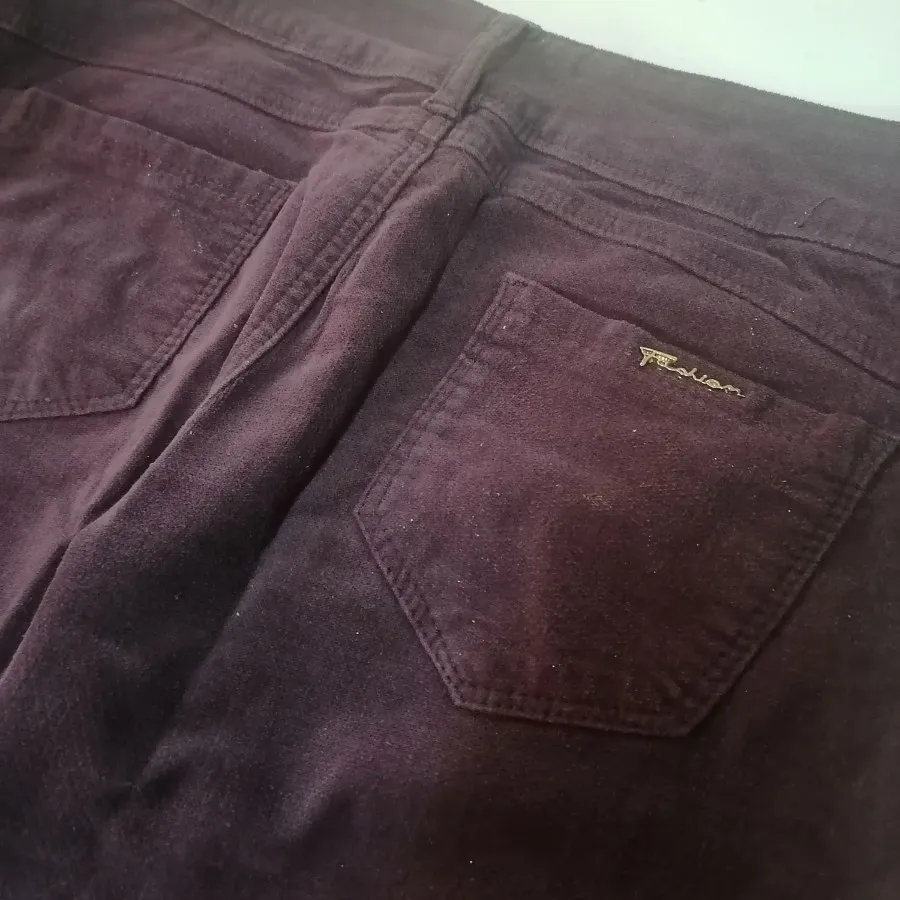 شلوار مخمل کبریتی