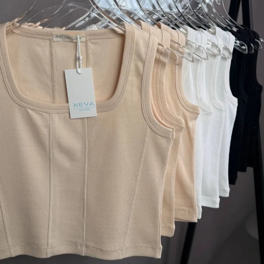 کراپ تاپ یقه خشتی