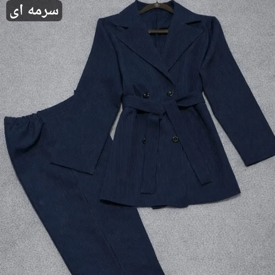 ست مانتو کتی و شلوار دلتا